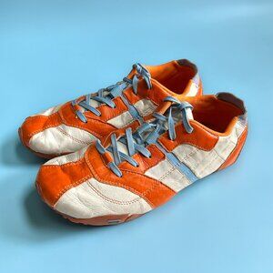 Vintage Diesel ‘Splina’ Cowboy Sneaker Boots (2005) Red Leather WmsSz 8 Y2K